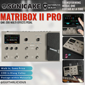 Sonicake QME-200 Matribox II Pro Multi Effects Processor Pedal
