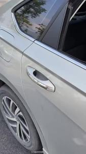 SCH Ready Stock 4Pcs Silicone Car Door Lock Protection Cover Door Lock Shock Absorber Silent Pad For Agya Raize Calya Avanza Xpander ERTIGA XL7 Swift