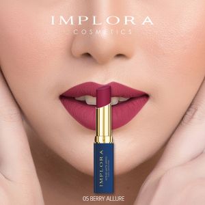IMPLORA Intense Matte Lipstick lipstik padat 3.5gr