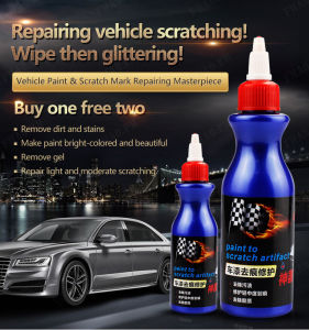 Advanced Car Scratch Repair Liquid High-Efficiency Paint Restoration Scratch Remover for Cars Trucks and Motorcycles Safe and Effective Multi-Use Car Care Solution