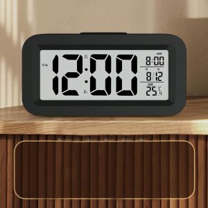 Đồng hồ báo thức phần nhiệt độ đồng hồ báo thức lười biếng tắt tiếng đồng hồ điện tử đồng hồ -Lumbley