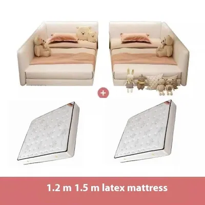 Urban Echo 【⚡】Cream Style Parent-Child Extra Large Widened Children Spliced Baby Floor Bed