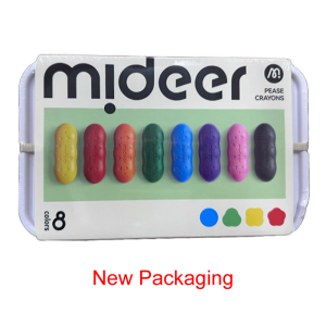 Mideer Pease Crayons safe for babies and childrens 8 12 24 colors