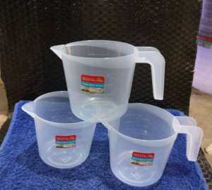 Gelas ukur Takar Bening Cup 250ml 300ml 500ml 1000ml 1liter