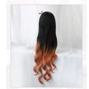 Full Set Demon Slayer Nezuko Cosplay Costume for Kids Adult Women Girl Anime Outfit Kimono halloween