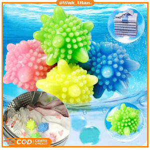 MAGIC LAUNDRY BALL BOLA KARET MESIN CUCI ALAT PEMBERSIH PAKAIAN KAIN BAJU CELANA