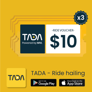 [TADA Voucher] 3 x $10 OFF Voucher Code [find your codes in order confirmation email] Promo Code/Transport/Vouchers/TADA Rides/TADA/Ride Vouchers/Grab yours today!