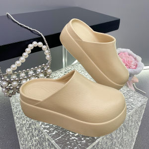 Free Shipping 26 New Style WomenS Clogs Simple And Elegant Design Comfortable Massage Insole Non-Slip EVA Material Thick-Soled Slippers