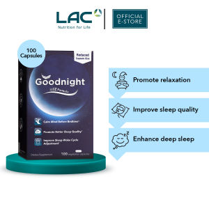 [LAC SLEEP] Goodnight - zzZZ Formula (100 vegetarian capsules)