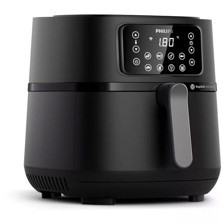 Philips air outlet fryer black