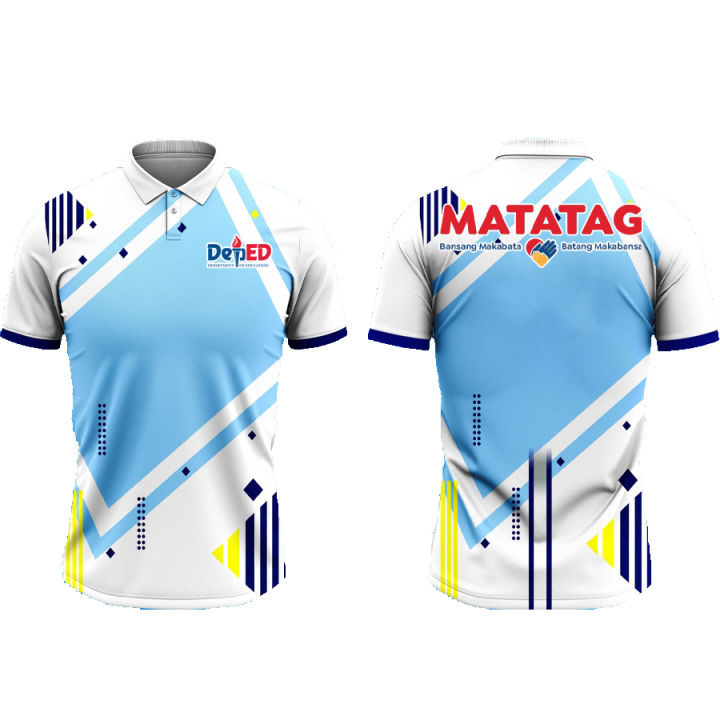 DEPED MATATAG POLO SHIRTS UNIFORM FULL SUBLIMATION POLO-Shirt FOR MEN ...