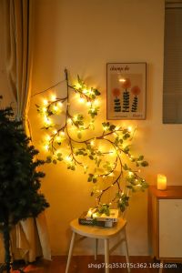 🌸 LED USB Cherry Blossom Vine String Lights 🌸 — 4 Styles Available | DIY Plastic Flower Theme | Ideal for Parties Weddings and Outdoor Decoration