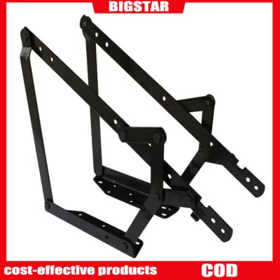 [COD]Drawer type bed hinge sofa bed accessories invisible stretch pull type movable hinge sofa bed parts