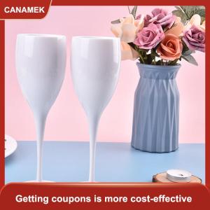 【CANAMEK】 Máy rửa chén an toàn trắng Champagne Glass Nhà hàng bia Whisky drinkware