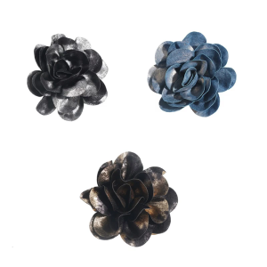 Stylish Collar Lapel Pin Camellia Oversized Vintage Lapel Clothing Flower Accessories Perfect for Wedding Engagement