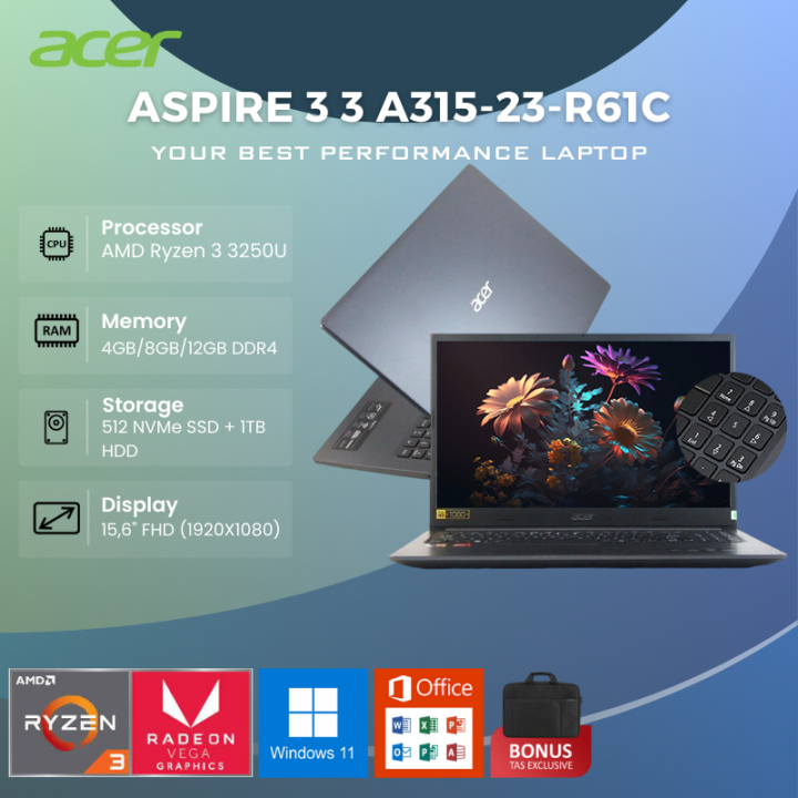 ACER ASPIRE A315-23-R61C 15\