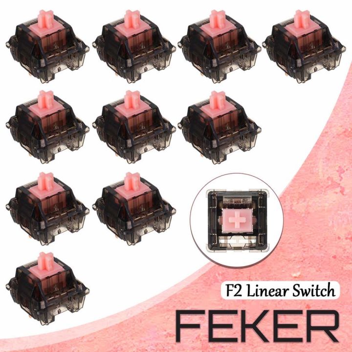 Fast Shipping FEKER Piece Smoked Cherry MX Mechanical Switch Keyboard