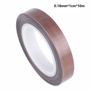 0.18mmx10m Lakban Teflon Tahan Panas/Api Teflon Heat Tape Pita Teflon Ptfe Anti Lengket Tidak Beracun