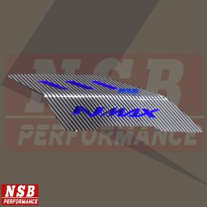 GARNISH KNALPOT NMAX NEW N-MAX NEO-NEO S TURBO TECH MAX 2020-2024 MOTIF CARBON MATERIAL AKRILIK