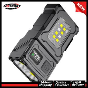【HOSPORT】 COB SMD Pocket Emergency Lantern Rotatable Powerful Mini Torch for Night Running