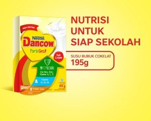 Susu Bubuk Dancow Full Cream BOX 195g