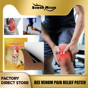 South Moon Bee Venom Pain Relief Patch Bee Venom Patch New Zealand Bee Venom Free Shipping Bee Venom Meniscus Analgesic Patch Arthritis Rheumatoid Pain Relief Patch Knee Joint Muscle Ache Care Patch(10pcs)