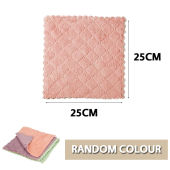 🇸🇬10PCS Pack Large Microfiber Kitchen Cloth/Absorbent Lint Free Dish Towel Wipe Kitchen Towel Cleaning Cloth Rag Dish cloth
