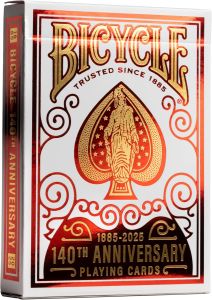 Bicycle Playing Cards 2 Pack Standard Poker Size Red and Blue Air-cushion finish Over 130 years trusted 52 cards plus 2 Jokers per deck Great for poker and rummy