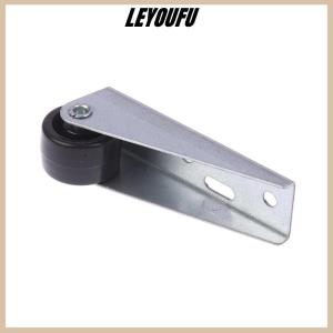 LEYOUFU Silent Furniture Side Mounted Direction Door Roller Support Moving Wheel With Screws Multi-function Stainless Steel Pulley