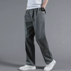 Mens Slack Straight Cut Kain Cotton Seluar Slack Lelaki Classic pants Slacks Pants for Men High Quality Trousers
