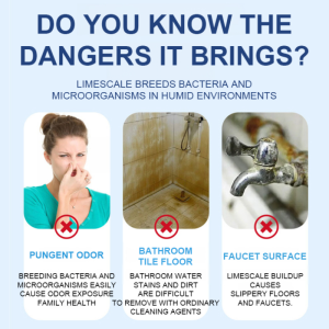 Household Cleaner Porcelain Decontamination Spray Toilet Bathroom Limescale Cleaner Descaler