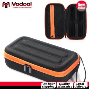 Rechargeable Handheld Dual Mic Travel Carrying Bag 2 Slots Mic Travel Bag Hard Travel Case for PartyBox Wireless Mic