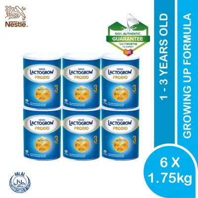 LACTOGROW PROBIO 3 (1-3 years old ) (1.65kg x 6)