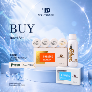 Beautederm Travel Set September Promo with Freebies
