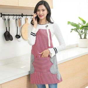 Tạp Dề Chống Thấm Kèm Khăn Lau Tay 2 Bên – Tạp Dề Chống Dầu Dày Dặn | Tạp Dề Nhà Bếp Có Túi Tiện Lợi