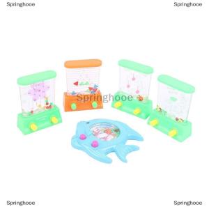 [COD] Springhooe Fish Ring Toss Game Water Ring Handheld Water Ring Game Handheld Fishing Toys