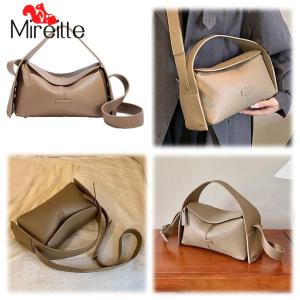 Women Shoulder Bags PU Leather Horizontal Niche Crossbody Bag Solid Color Fashion Trend Shoulder Bags Commuting Handbag