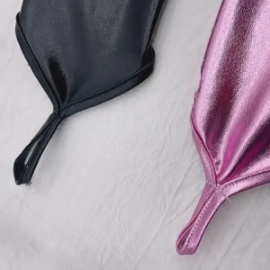 Patented Coated Long Gloves for Nightclub Adult Stage Performer PU Gloves Fingerless Gloves Club Dancing Props Armwear