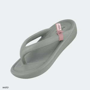 Dép Kẹp Xỏ Ngón RUBBER SOUL Đúc Nguyên Khối EVA Cao Cấp Dép Bánh Mì Nữ Êm Chống Trượt Đi Biển NATO