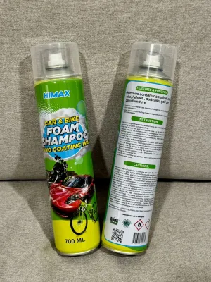 🔥Ready Stock🔥Himax Car & Bike Foam Shampoo with Nano Coating Wax 700ml