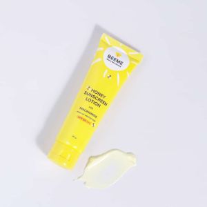 Beeme Honey Sunscreen Lotion With Niacinamide Spf 50+++ | Suncreen Ibu Dan Anak Mudah Meresap