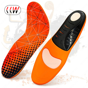 CCW Premium Orthotic Insole Arch Support Insole Breathable Shock Absorption Insole Flat Feet Foot Running Athletic Gel Shoe Insoles for Women Men Foot Pain