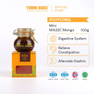 Yummi House Mini MA33C Mango Polyfloral Wild Honey (Digestion Constipation Gastric) - 100g