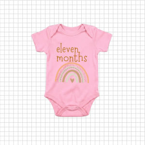 [INNOCENTTEES] BOHO RAINBOW - PINK - MILESTONE - ONESIES     BABY ONESIES     1 - 12 MONTHS