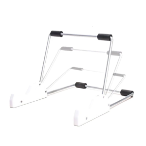 Portable Tablet Stand Aluminum Tablet Holder Adjustable Height Angles Space Saving Computer Holder