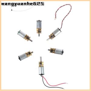 [WYH Store] 👗 Micro N20 Gear Motor Slow Speed Metal Gearbox Reducer Electric Motor DIY Toy
