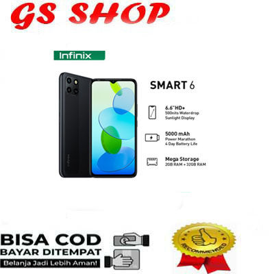 HP INFINIX SMART 6 RAM 3/64 GOOD QUALITY