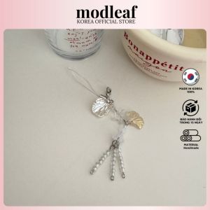 Móc khoá vỏ sò biển xinh xắn Modleaf Seashell Keyring Hàn Quốc
