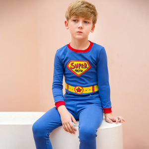 Magic Selection Kids Superhero Pajamas for Boys – Handsome Fashionable Warm Home Clothes (Ages 2-10 Years)