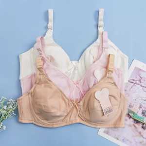 Bra Bh Menyusui Wen Li / Nursing Bra Tanpa Kawat / Maternity Bra